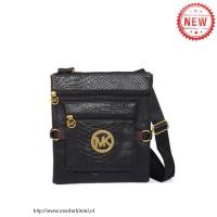 michael kors fulton logo groot zwart crossbody zakken Handtas Online 3t27c969